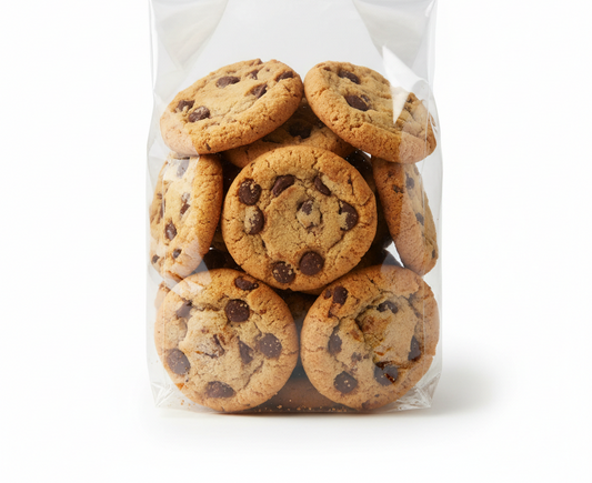 Layflat Clear Poly Bags - 8 x 12