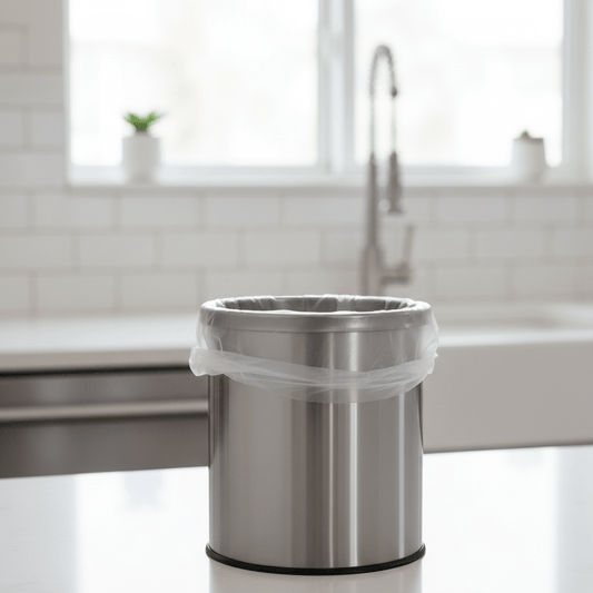 7-10 Gallon Trash Liners - Clear